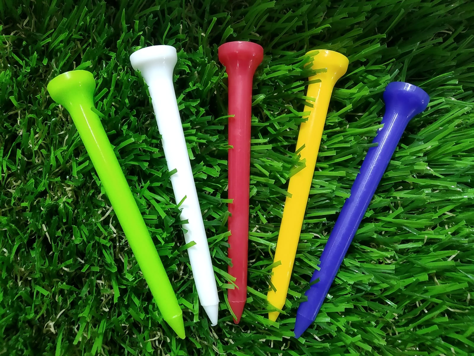 GolfBasic Premium Bowl Shaped Golf Tees (2 Sizes)