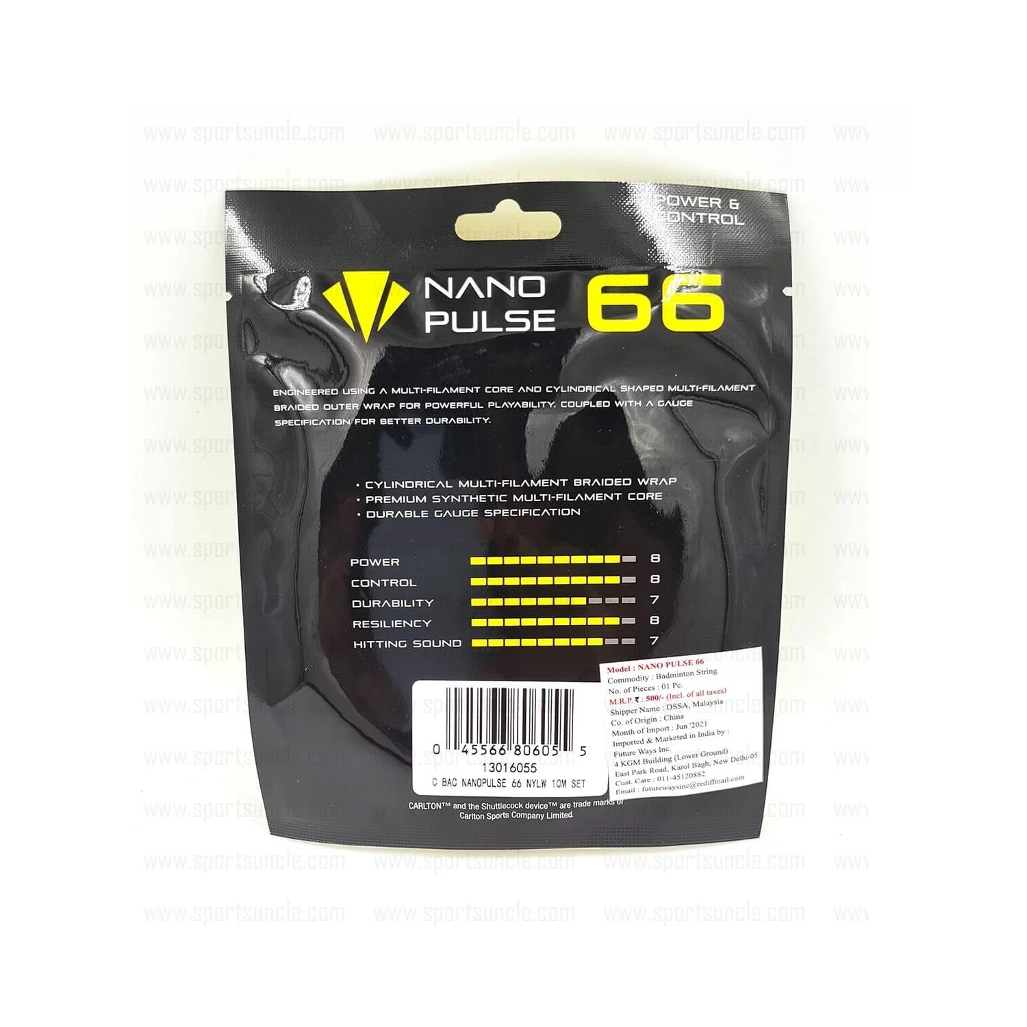 Carlton Nano Pulse 66 Badminton String