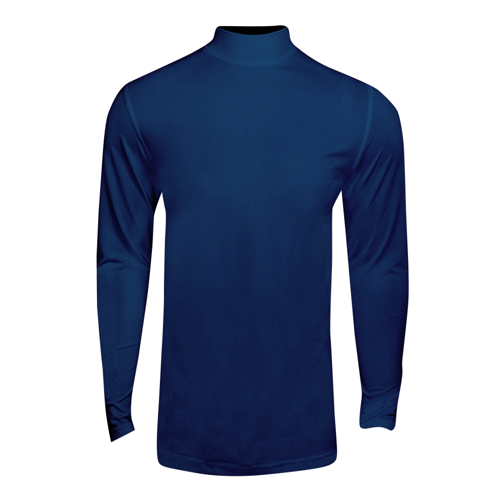 Greg Norman Mock Neck Long Sleeve T-Shirt (US Size)