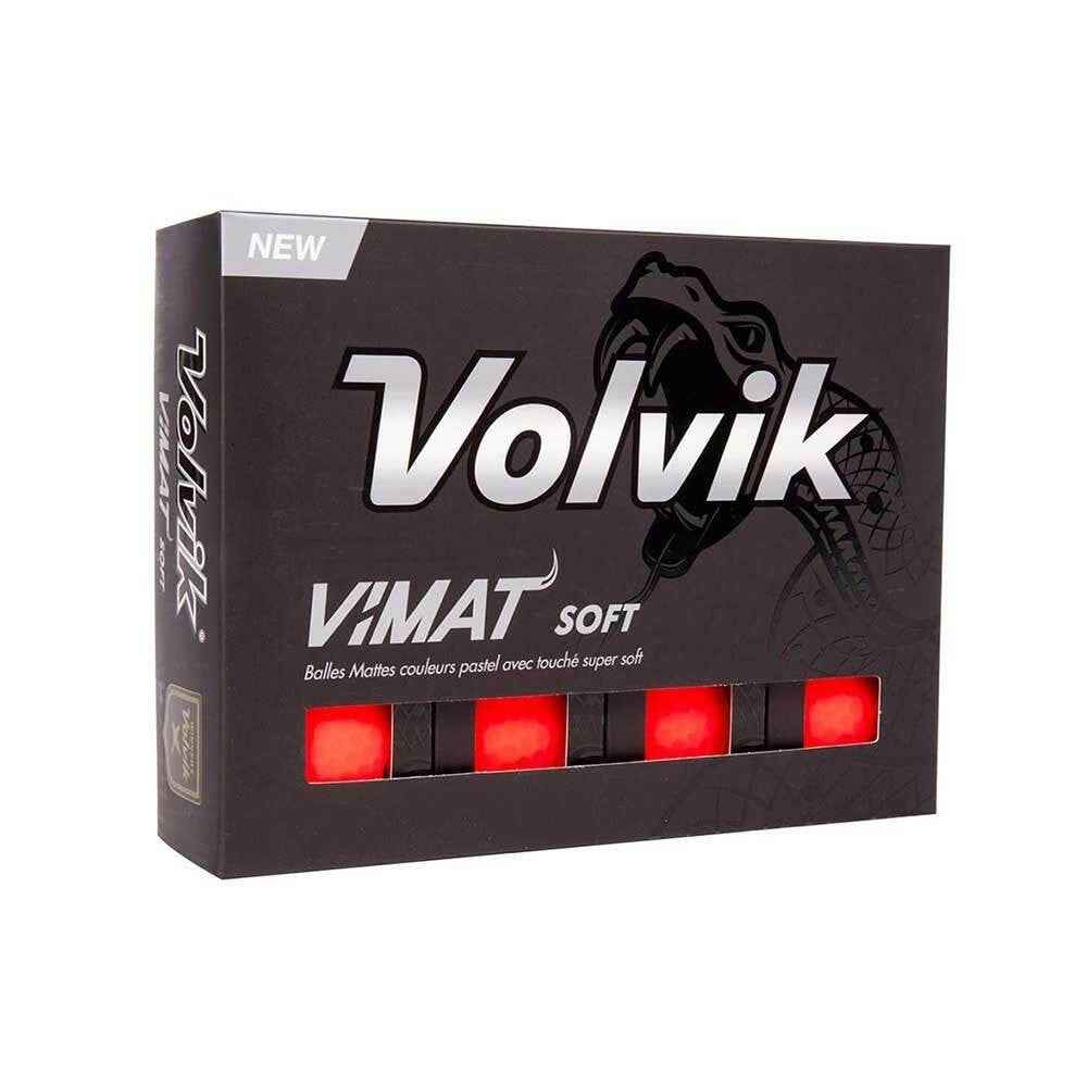 Volvik Vimat Soft Matte Coloured Golf Balls