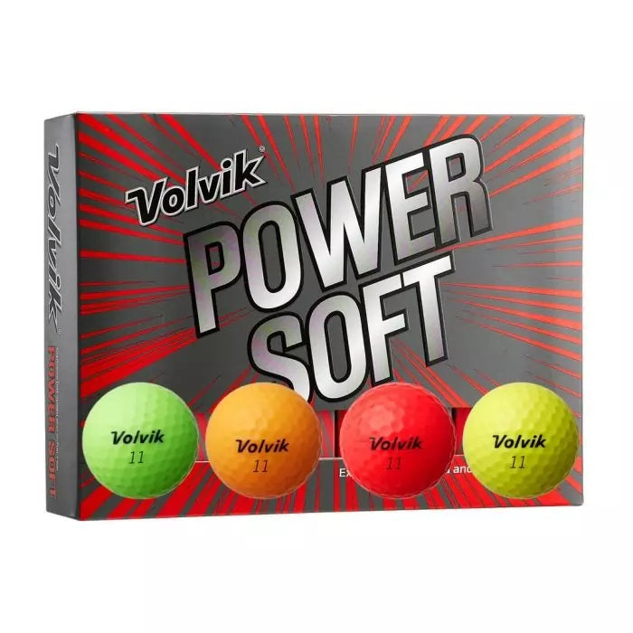 Volvik Power Soft Coloured Golf Balls