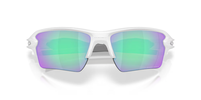 Oakley 0009188 Flak® 2.0 XL On The Green Collection prizm golf matte white Frame Sunglasses - Only prepaid orders