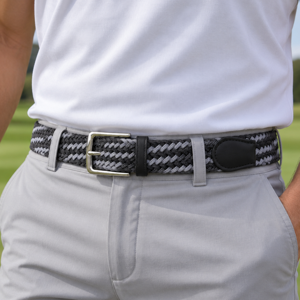 GolfBasic Premium Woven Braided Belt