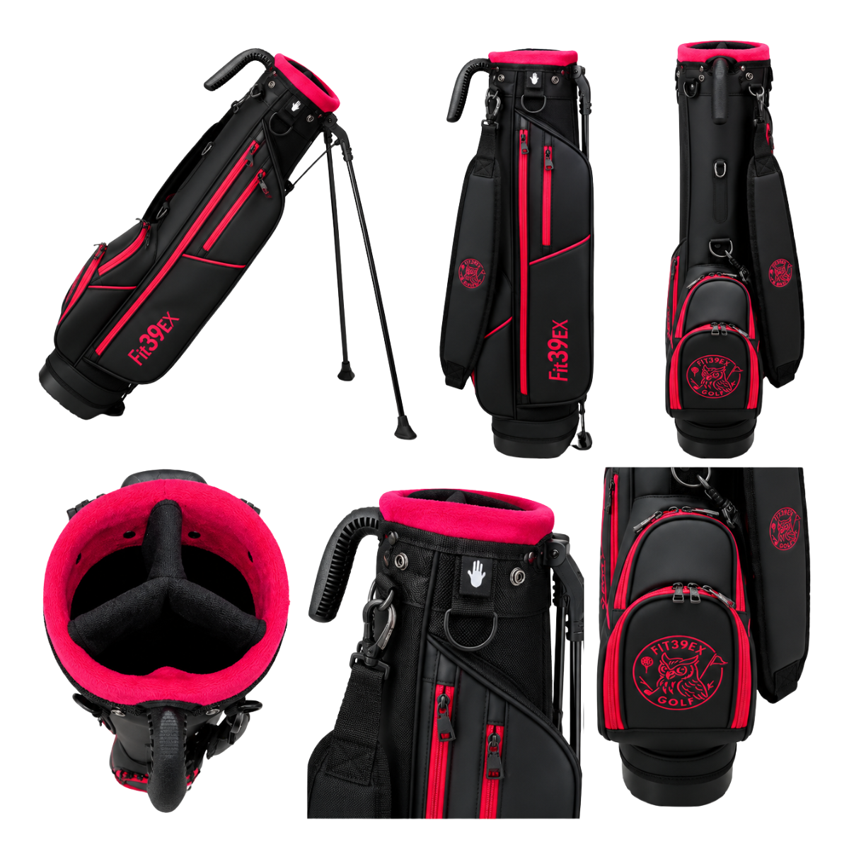 Fit39EX Sunday Golf Bag With Stand