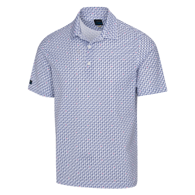 Greg Norman Men's Derby Golf Polo T-Shirt (US Size)
