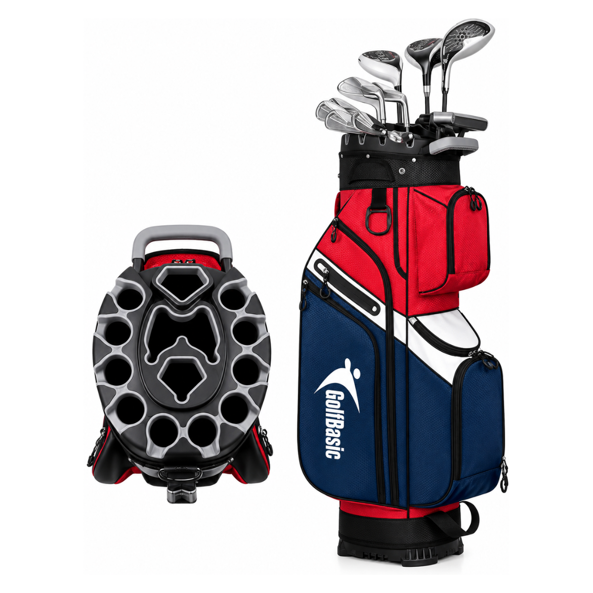 GolfBasic Premium 14 Divider Cart Bag