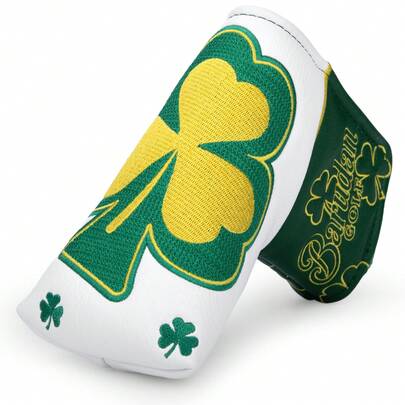 GolfBasic Lucky Grass Golf Blade Putter Cover