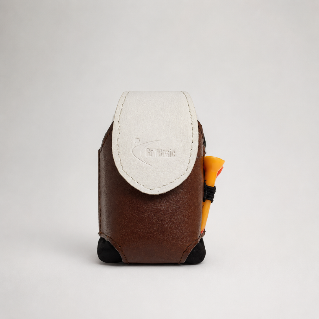 GolfBasic Leather Ball Pouch 2.0