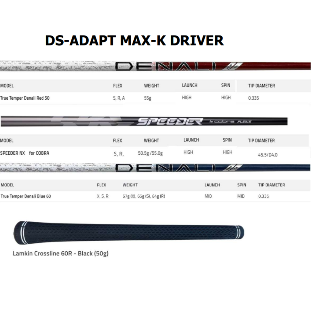 Cobra DS-Adapt Max-K Driver