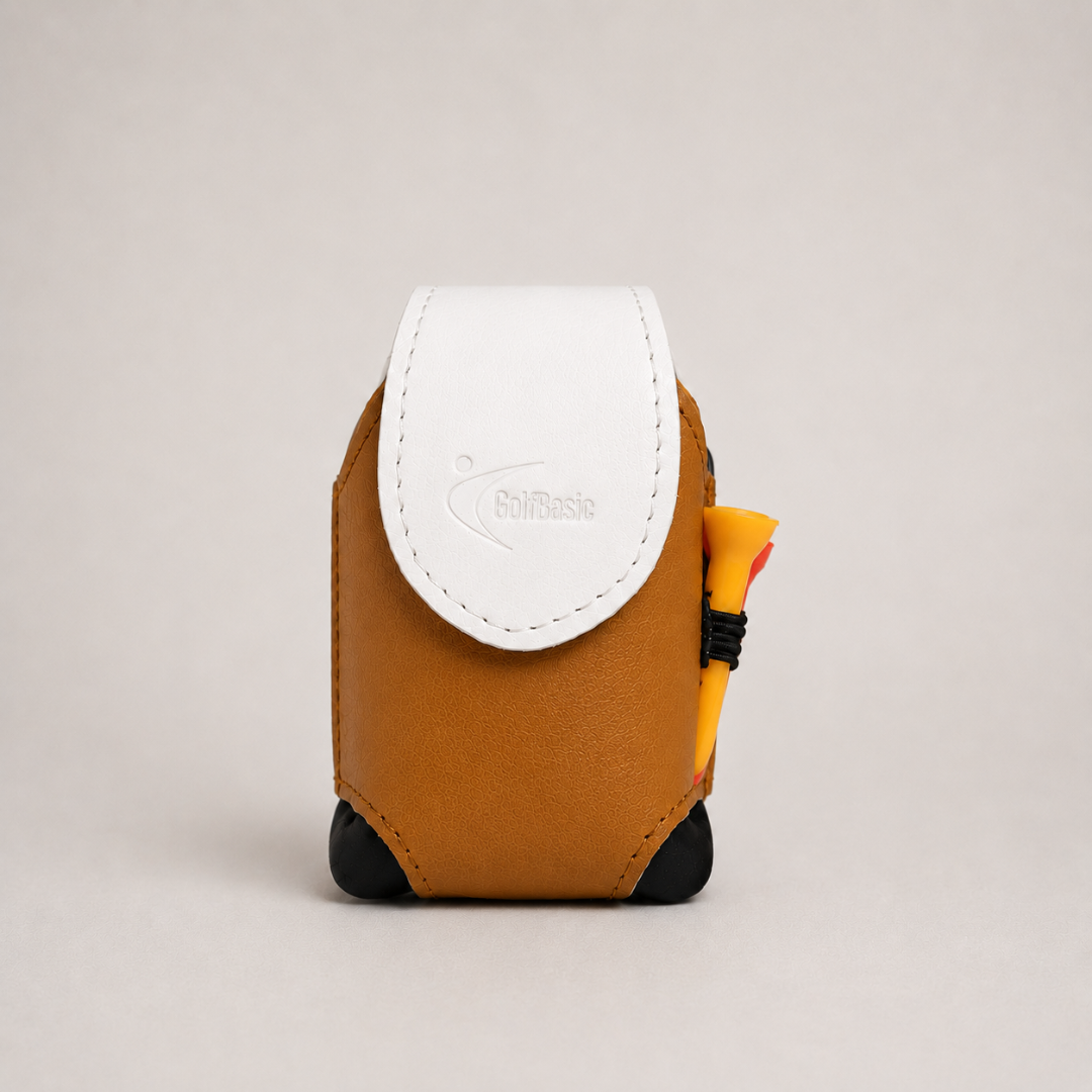 GolfBasic Leather Ball Pouch 2.0