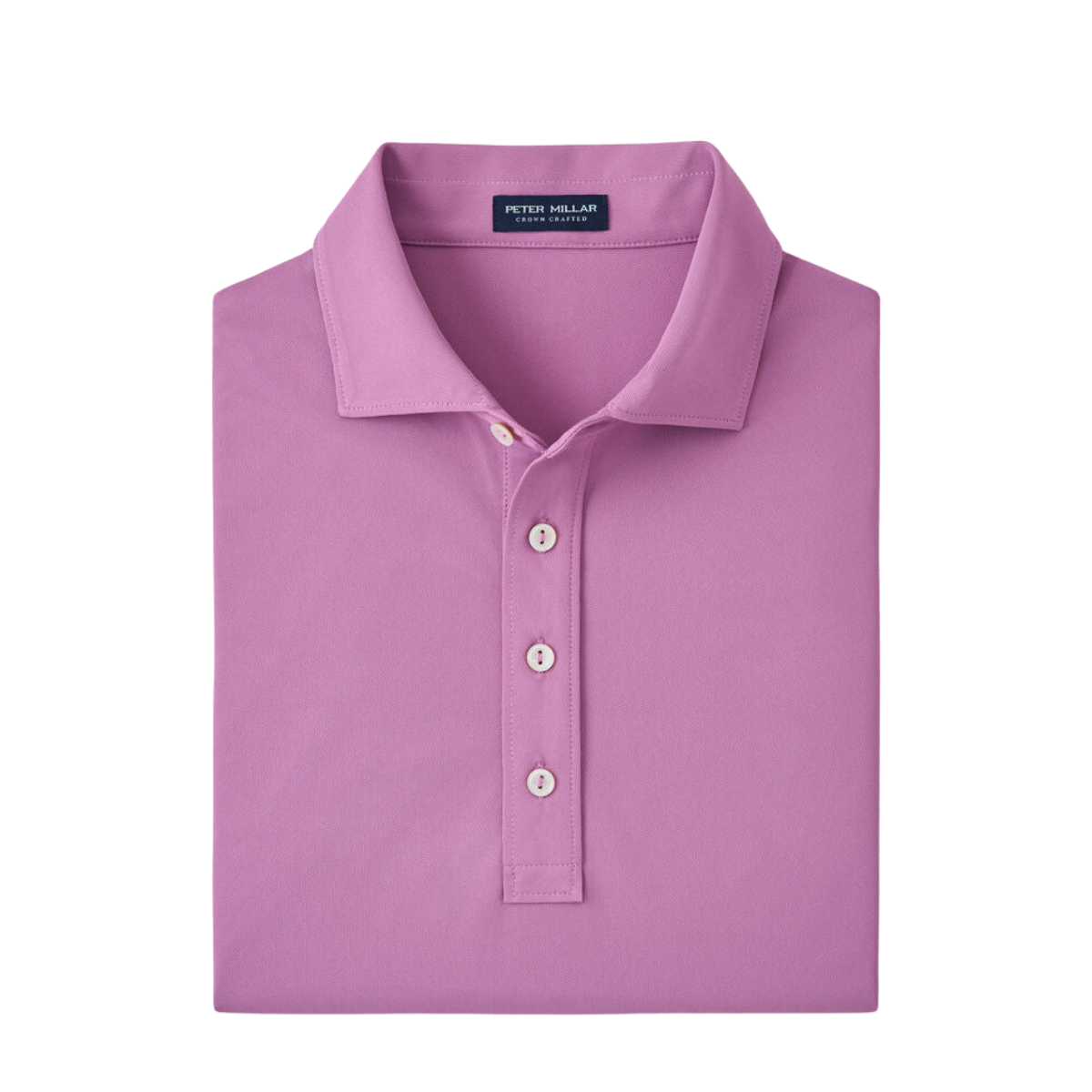 Peter Millar Men's Crown Crafted Soul Performance Mesh Polo T-shirt (Hard collar)
