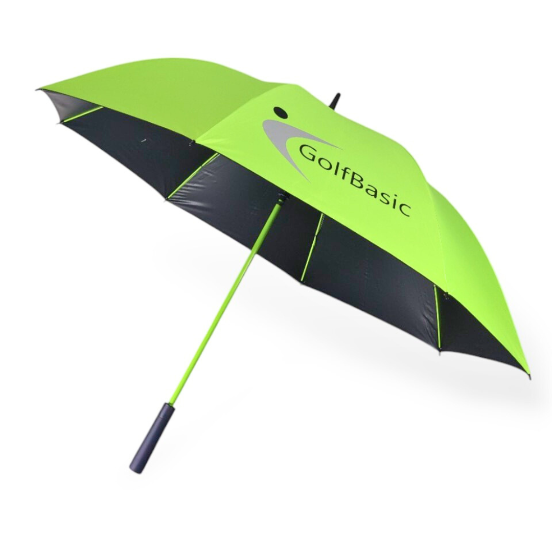 GolfBasic 60'' Lightweight Single Canopy Auto Open Golf Umbrella