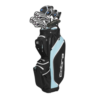 Cobra Aerojet Steel Package Golf Set - 11 Clubs & Bag