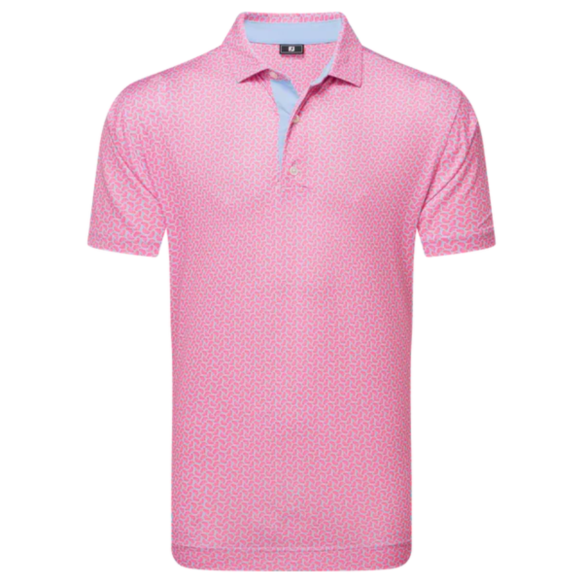 FootJoy Men's Citrus Print Golf Polo T-Shirt