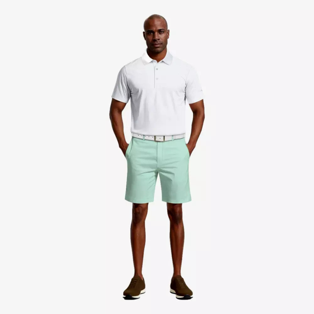 PGA Tour Micro Geo Print Active Waist Men's 8" Golf Shorts (US Size)