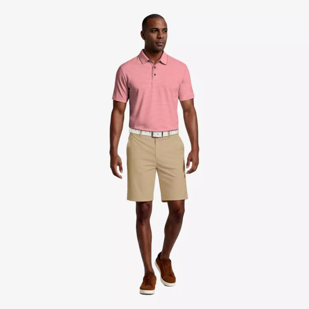 PGA Tour Cooling Stripe Men's Golf Polo T-Shirt