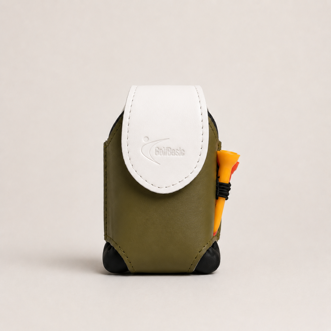 GolfBasic Leather Ball Pouch 2.0