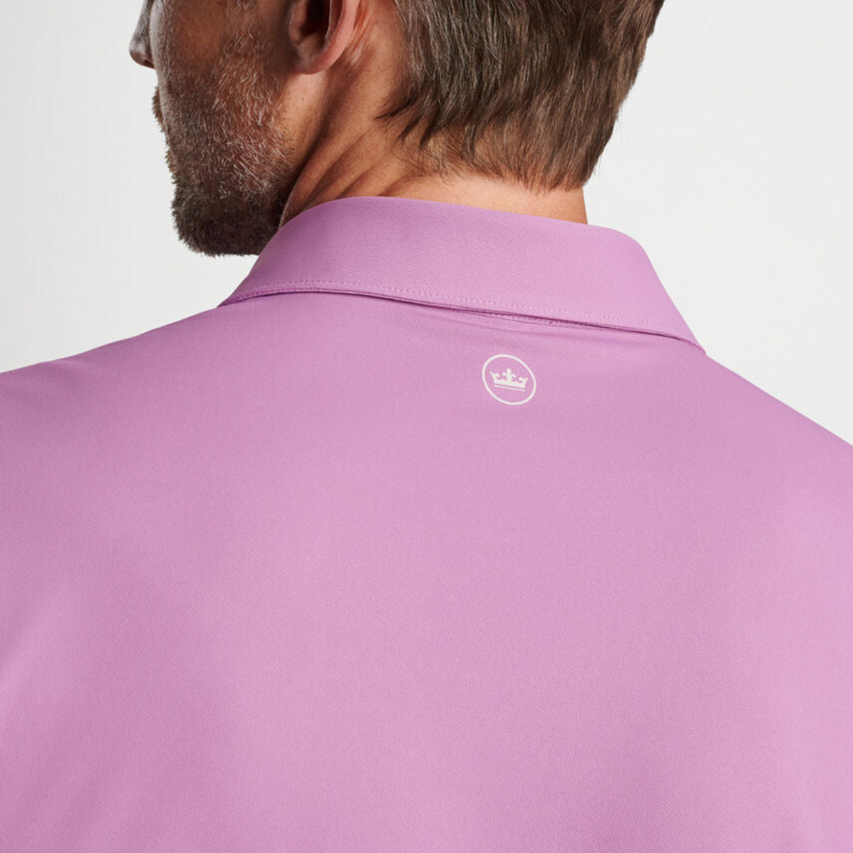 Peter Millar Men's Crown Crafted Soul Performance Mesh Polo T-shirt (Hard collar)