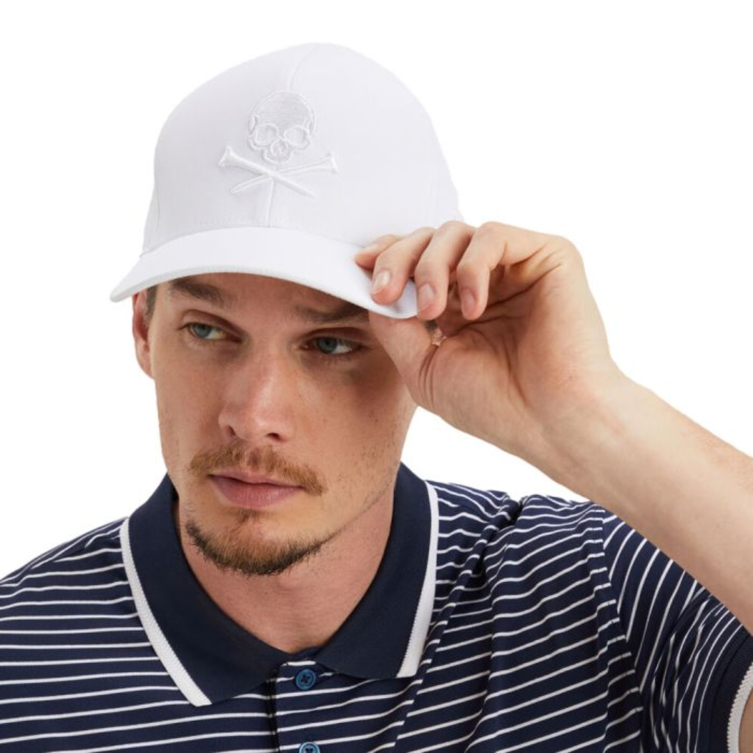 G/FORE Men's Killer T'S Stretch Twill Adjustable Cap - Snow