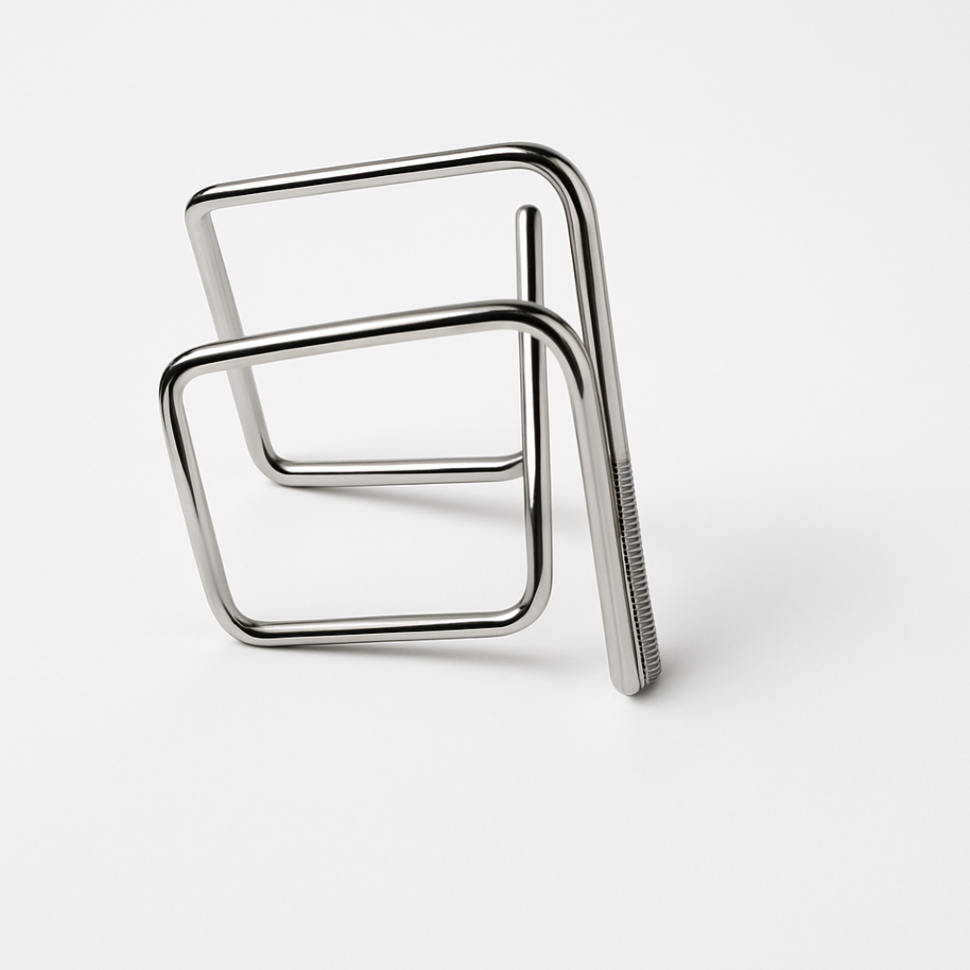 GolfBasic Ball Holder Metal Clip (Pack of 2)