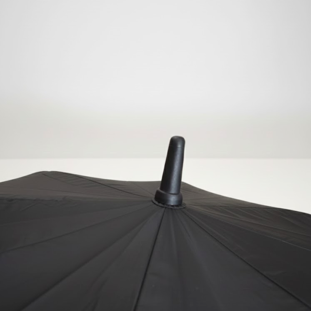 GolfBasic 60'' Double Canopy Umbrella (Yellow/Black)