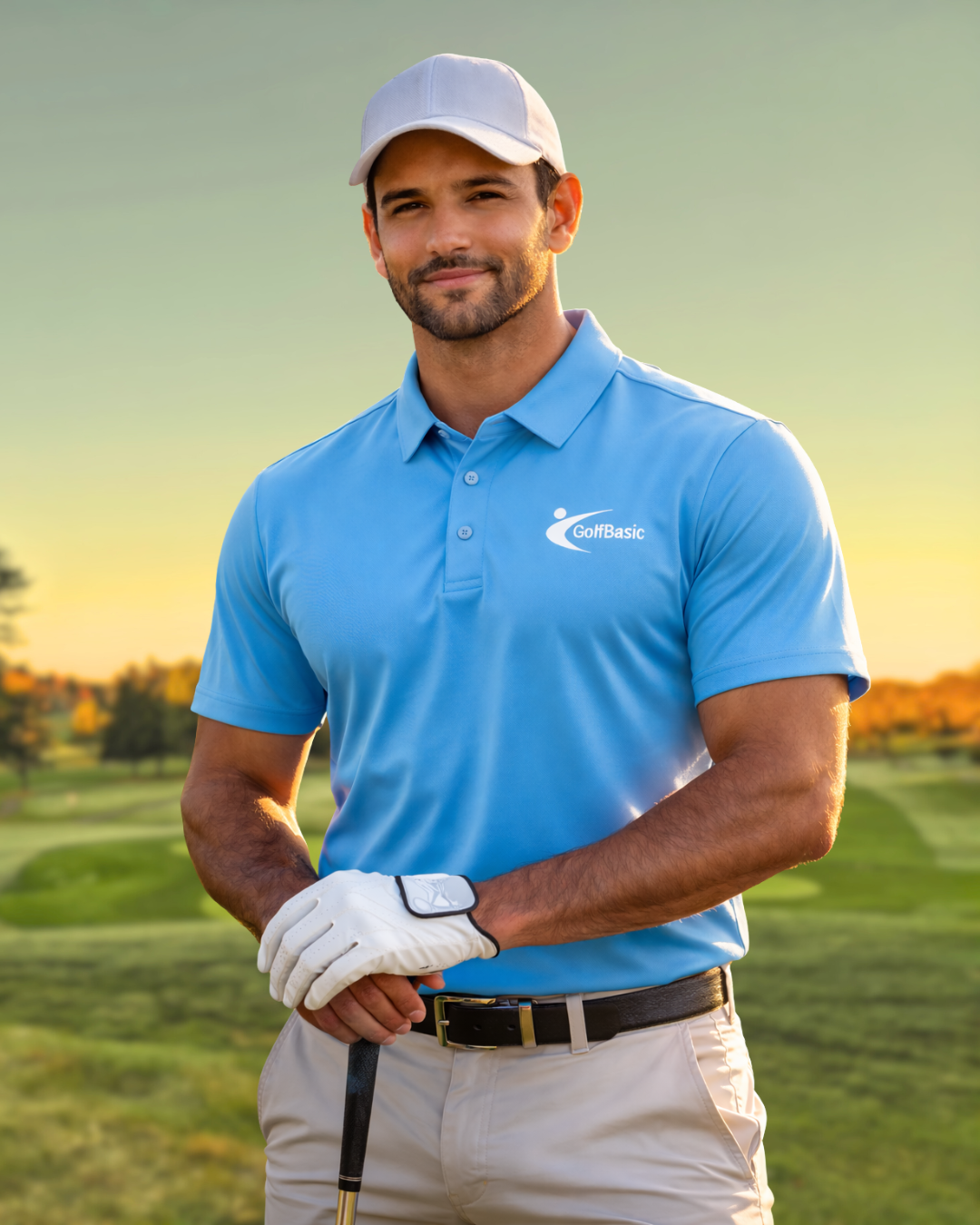GolfBasic Elite Prime Men's Polo T-shirt