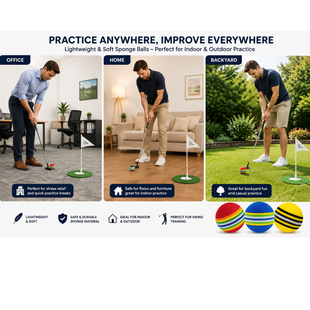 GolfBasic Sponge Practice Golf Balls