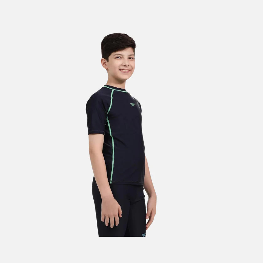 Speedo Boy's Endurance 10 Short Sleeve Suntop