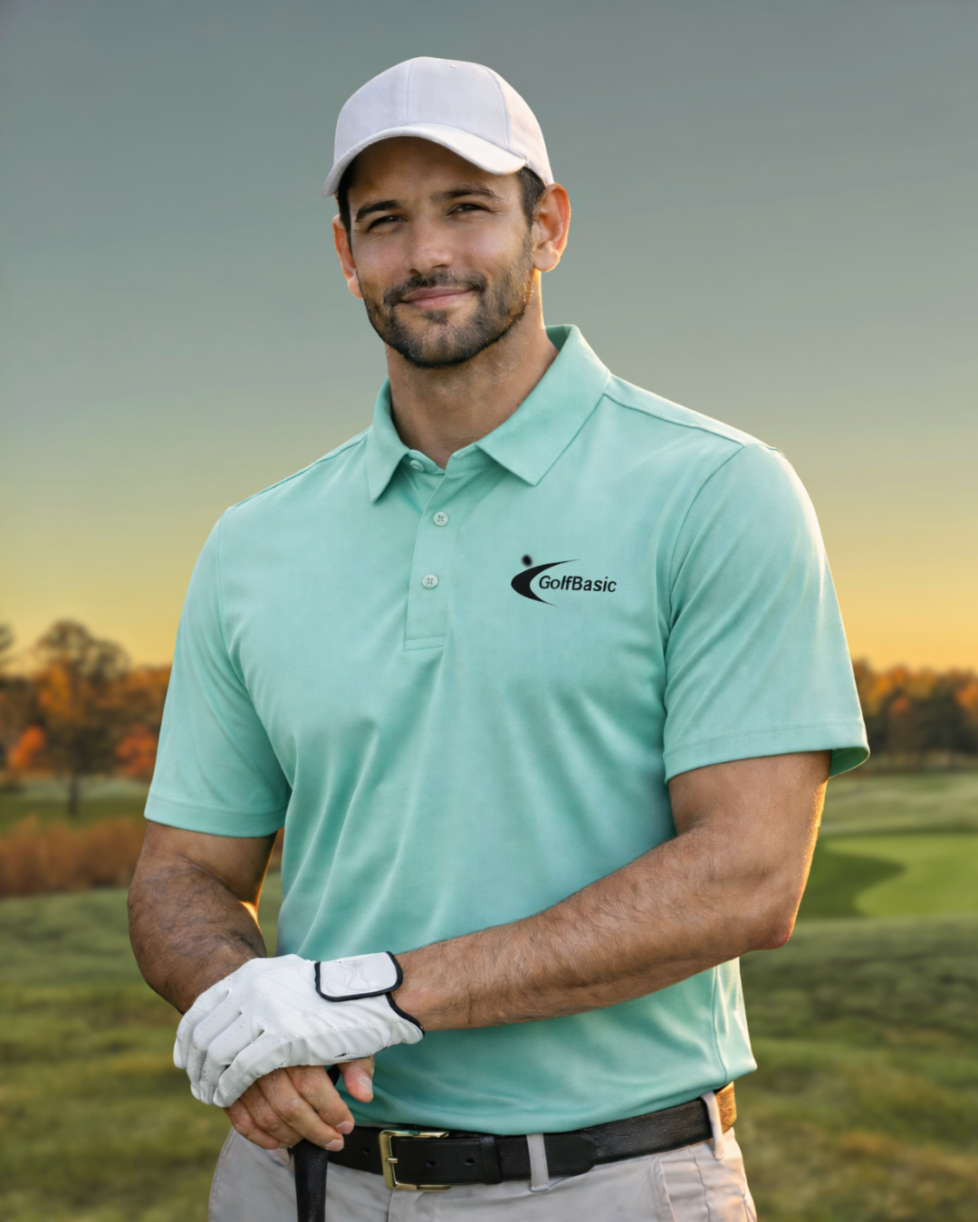 GolfBasic Elite Prime Men's Polo T-shirt