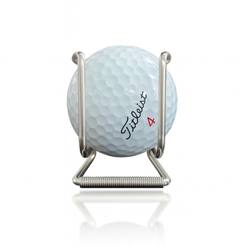GolfBasic Ball Holder Metal Clip (Pack of 2)