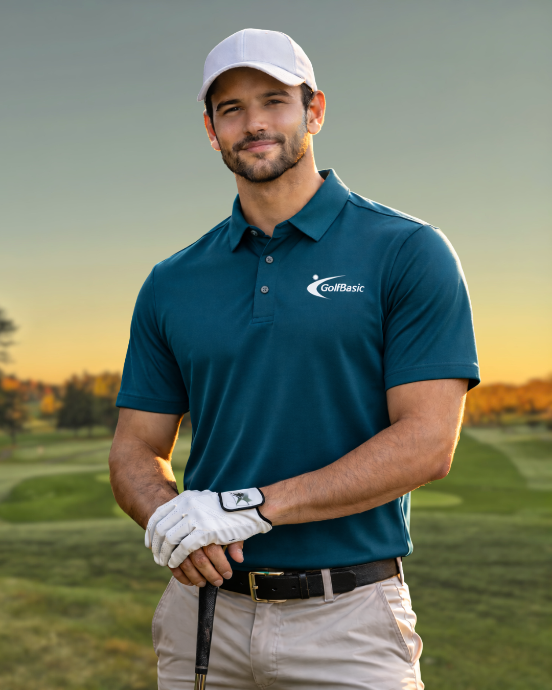 GolfBasic Elite Prime Men's Polo T-shirt