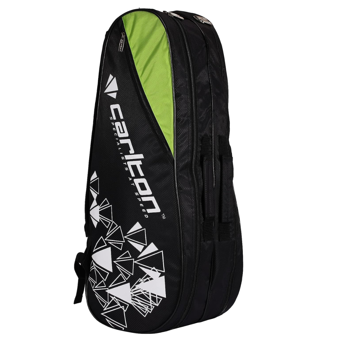 Carlton Vapour Trial 2 Compartment Badminton Kit Bag (Black/Yellow)