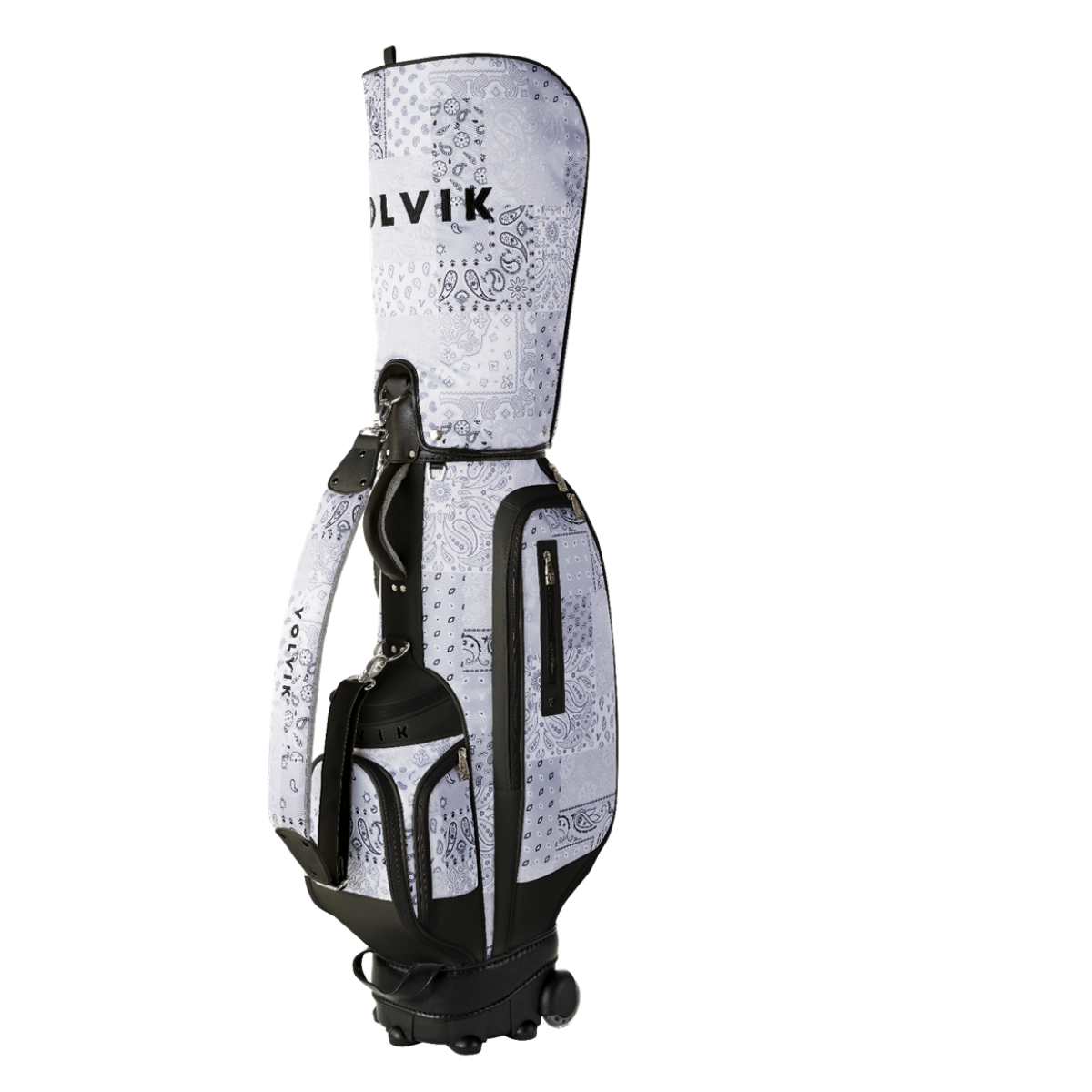Volvik Prime Paisley Wheeled Caddie Bag