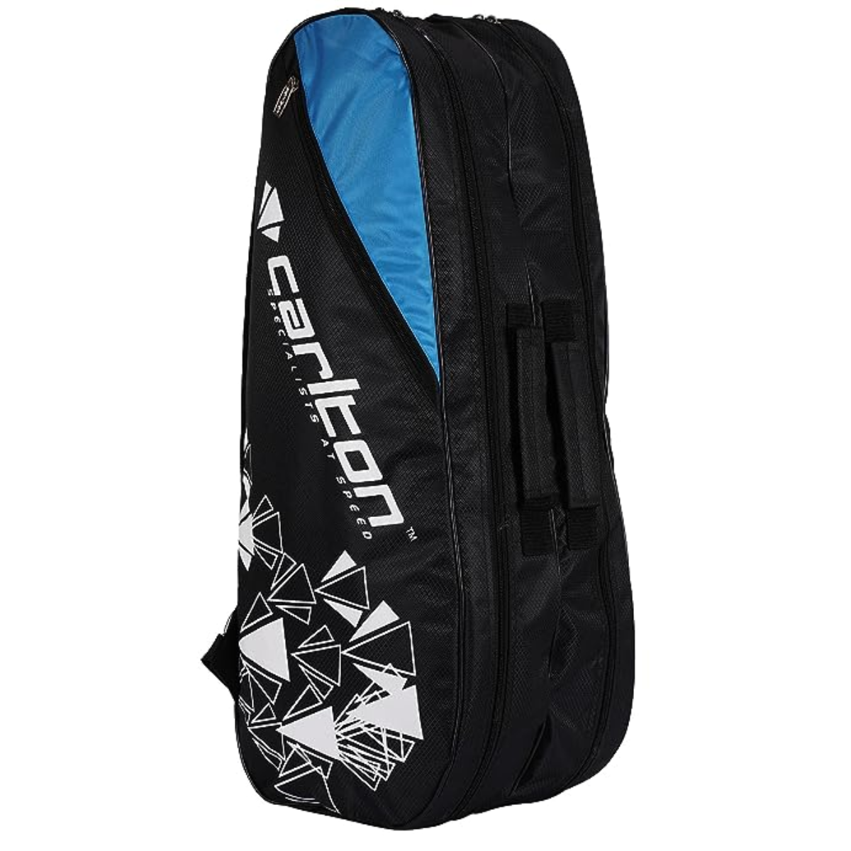 Carlton Vapour Trial 2 Compartment Badminton Kit Bag (Black/Blue)