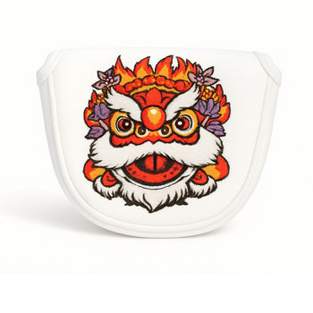 GolfBasic Dragon Spirit Embroidered Mallet Putter Cover