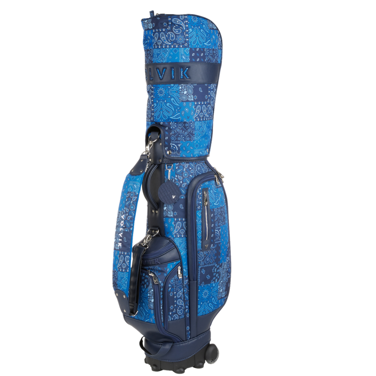 Volvik Prime Paisley Wheeled Caddie Bag