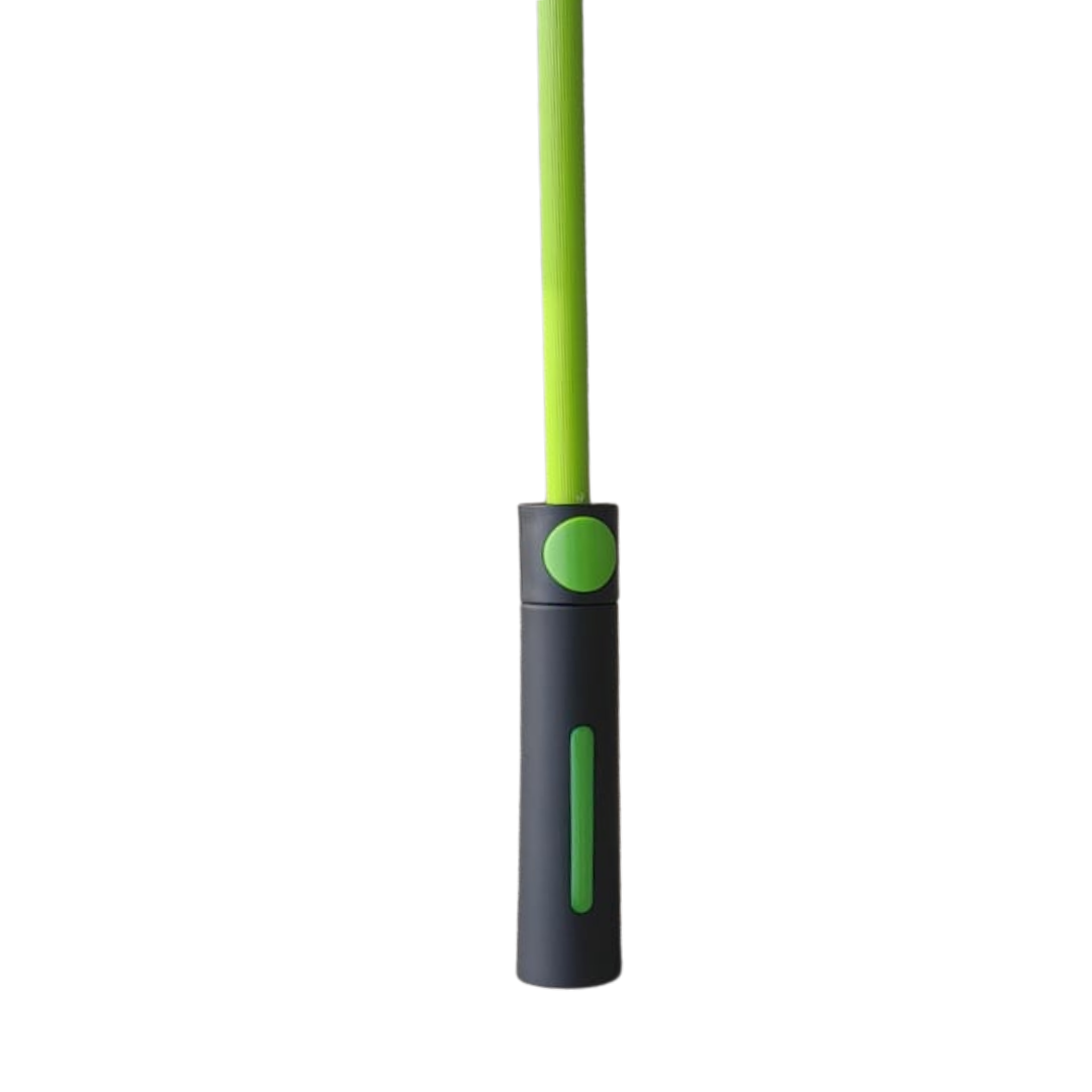 GolfBasic 60'' Double Canopy Golf Umbrella (Black/Lime)