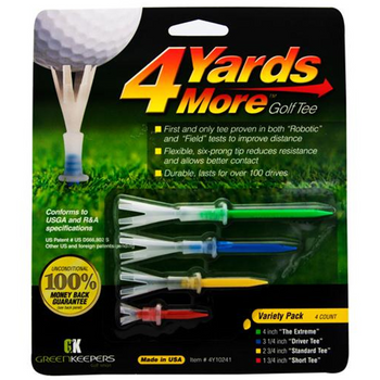 4 Yards More Variety Golf Tee