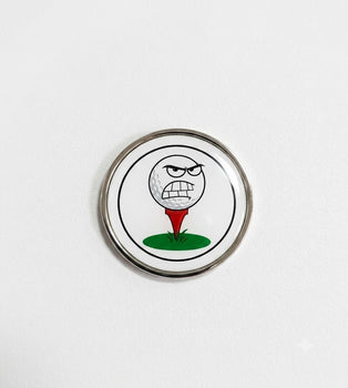 Angry Ball Magnetic Marker & Hat Clip