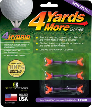 4 Yards More - 4Hybrid Golf Tee (1 inches)