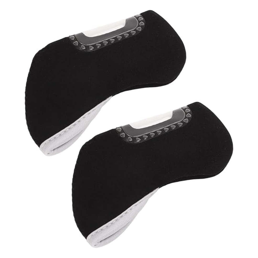 GolfBasic Neoprene Iron Face Covers (Black)