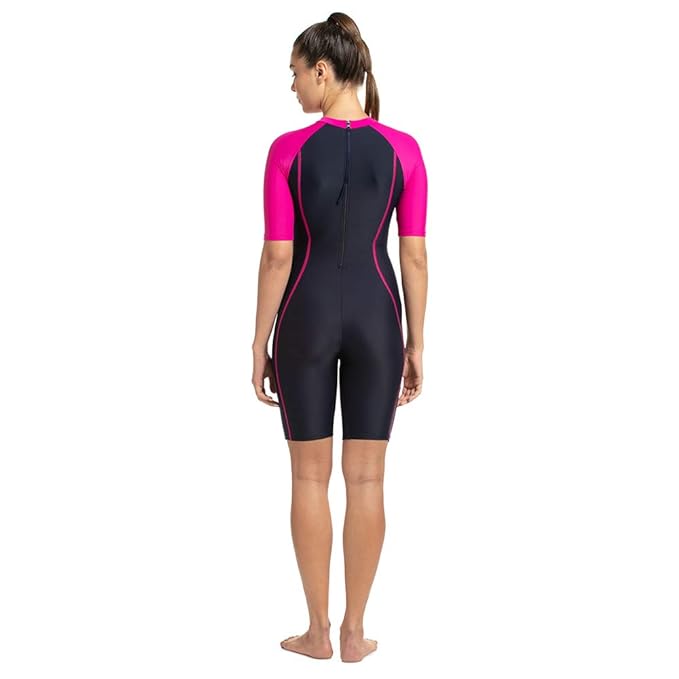 Speedo Women's Endurance Essential Splice Kneesuit Swimwear