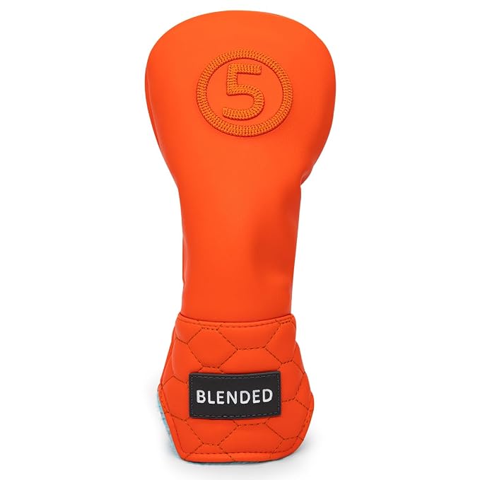 GolfBasic Orange Crush Golf Headcover Set