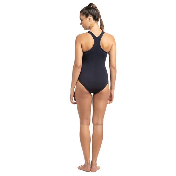 Speedo Womens Boomstar Splice Racer Back One Piece Swimwear