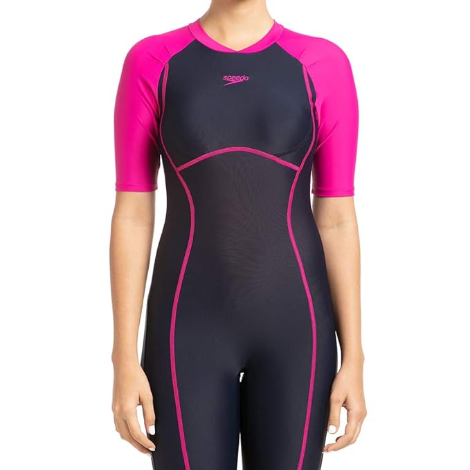 Speedo Women's Endurance Essential Splice Kneesuit Swimwear