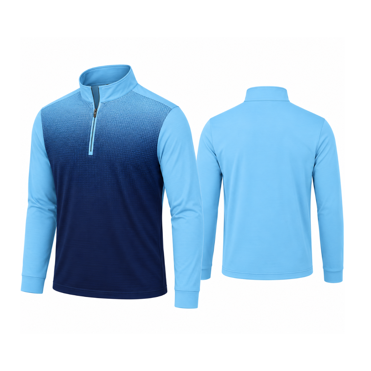 Greg Norman Galaxy 1/4 Zip Mock Pullover for Men detail view