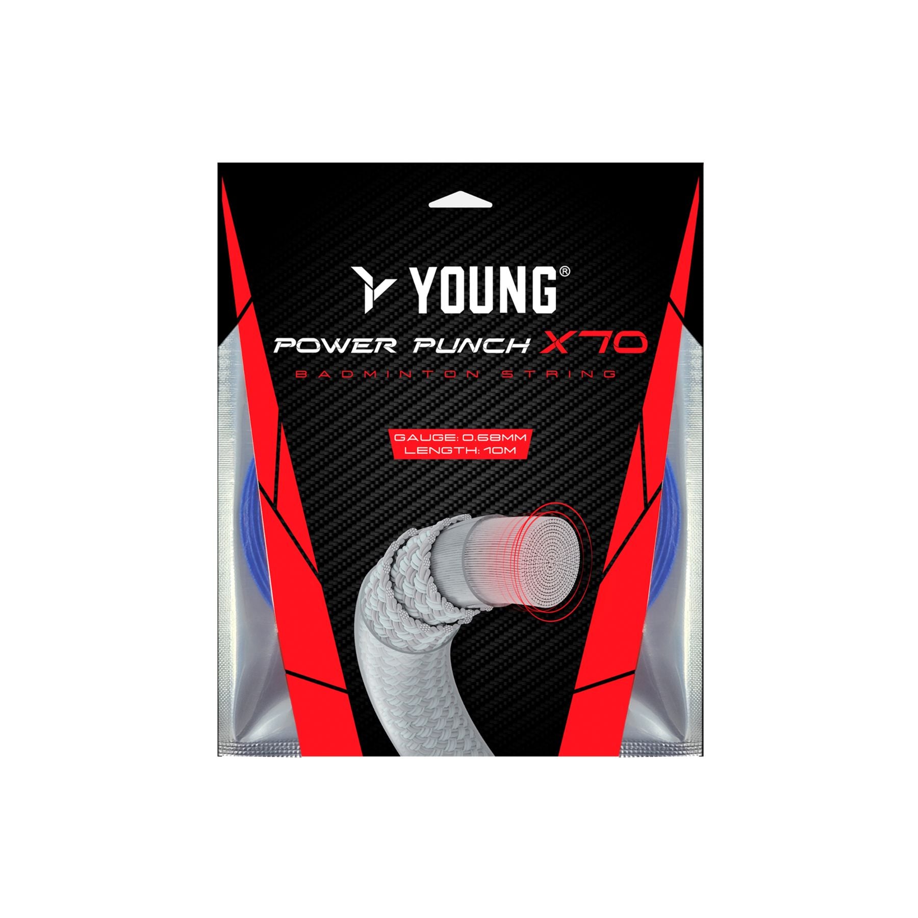 Young Power Punch X70 Badminton String