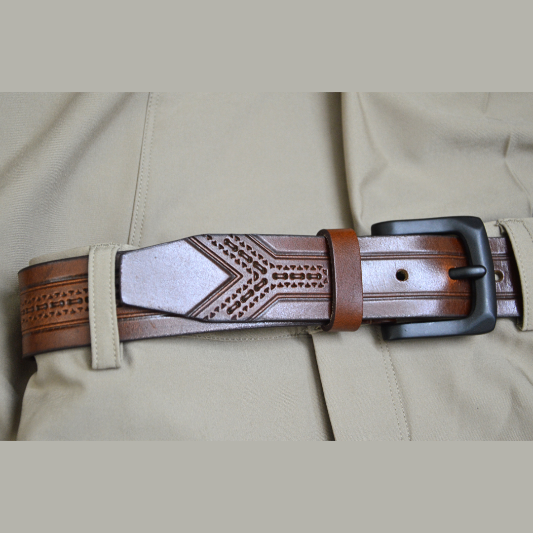 GolfBasic Elite 200 Leather Belt for Men