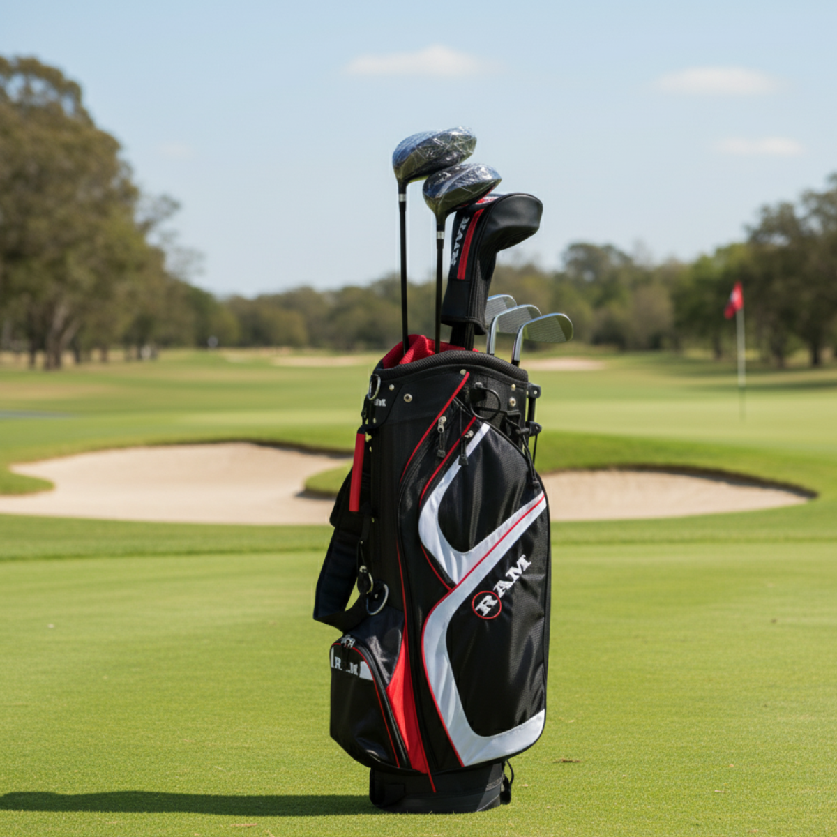 RAM Men’s SDX Graphite Golf Set - Left  Hand -Regular Flex