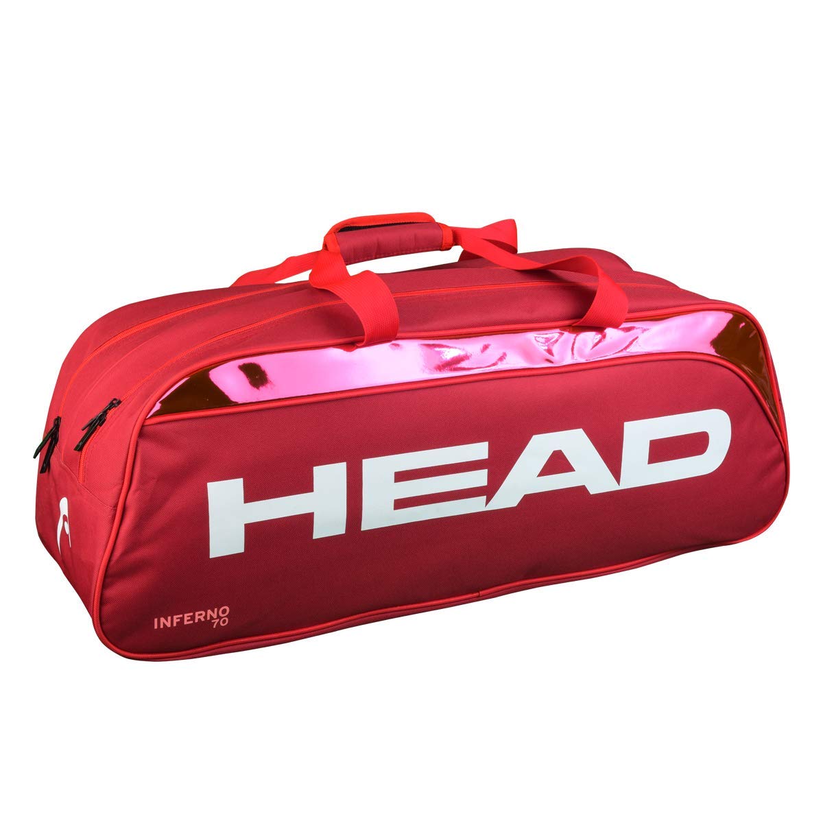 Head Inferno 70 Double Compartment Badminton Kit Bag -Red
